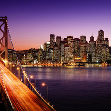 Схема вышивки «Сан-Франциско»