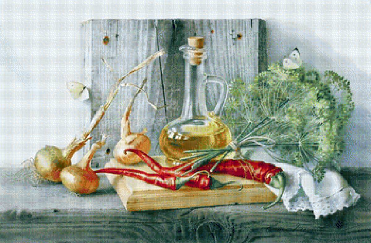 НАТЮРМОРТ ДЛЯ КУХНИ - натюрморт для кухни - предпросмотр