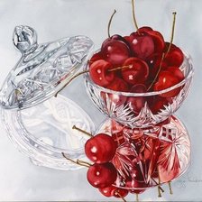 Схема вышивки «ВИШНЯ»