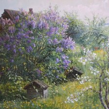 Схема вышивки «весна»