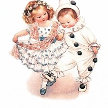 Схема вышивки «юные актеры»