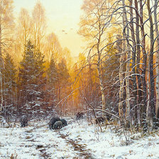 Худ. Артамонов Валерий Анатольевич.  Лес