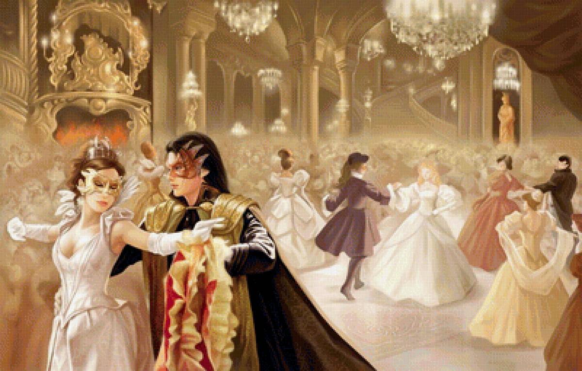 бал маскарад - люди. бал - предпросмотр