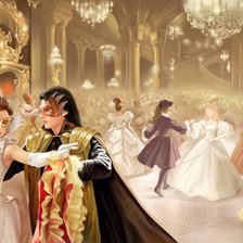 Схема вышивки «бал маскарад»