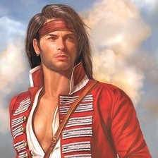 Схема вышивки «Он»