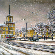 Схема вышивки «Худ. Мичурин Леонид»