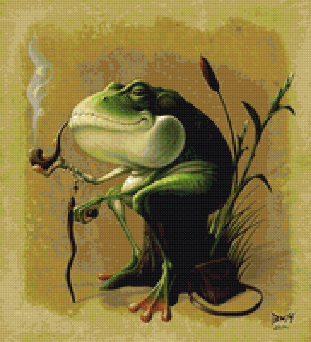 мудрый жаб - лягушка, жаба - предпросмотр