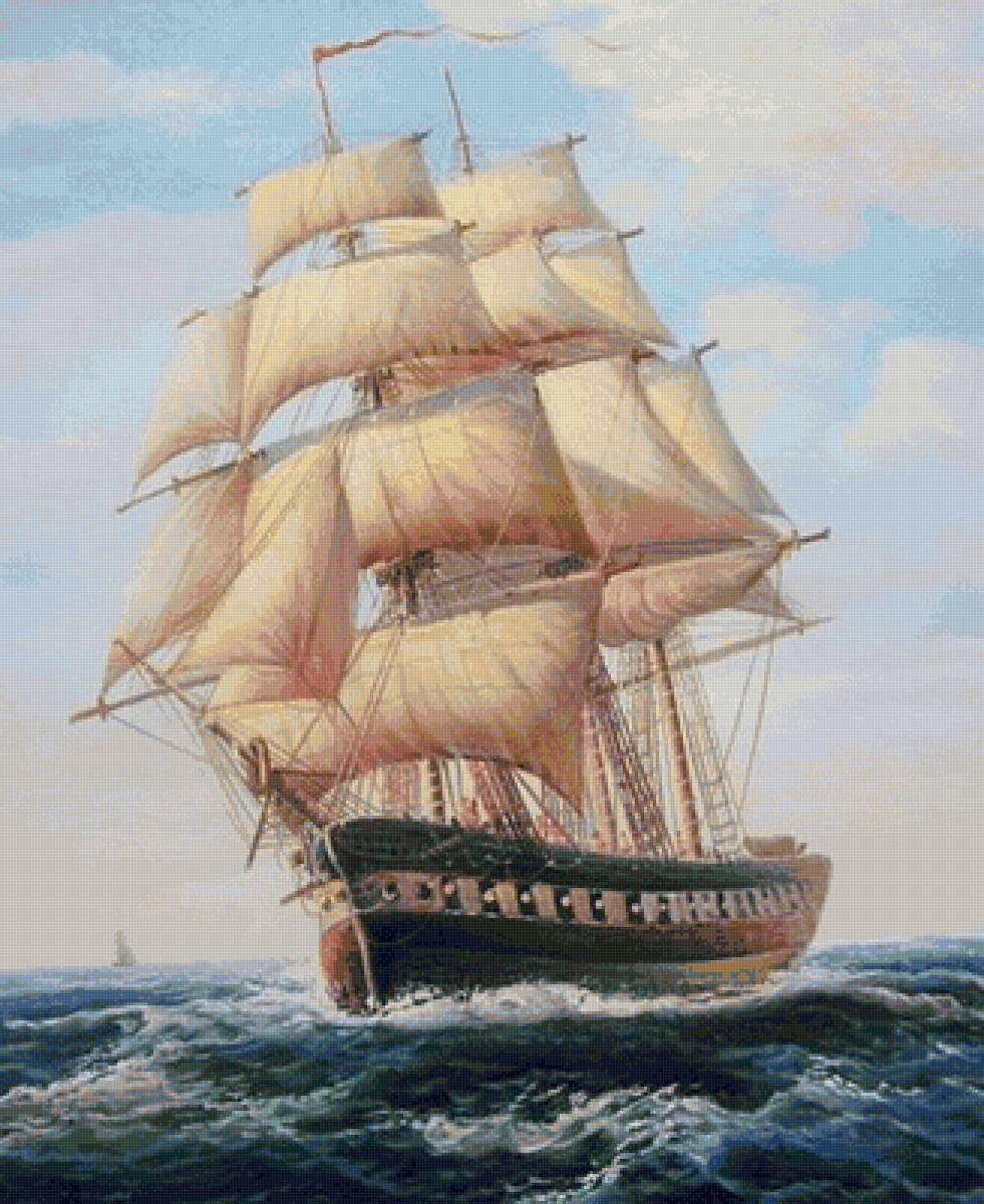 Парусник - море парусник - предпросмотр