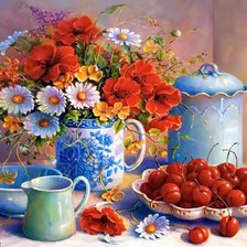 Схема вышивки «натюрморт»