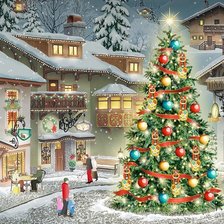 Схема вышивки «Новый год»