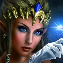 Девушка Эльфийка