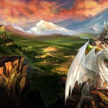 Схема вышивки «дракон»