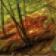 Предпросмотр схемы вышивки «Ручей в лесу» (№1834518)