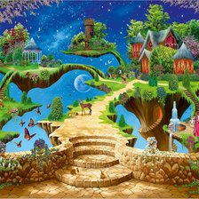 Схема вышивки «дома»