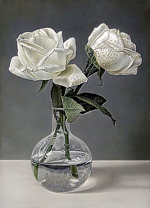 Натюрморт. - живопись., цветы, натюрморт - оригинал