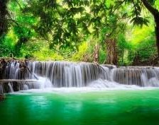 Схема вышивки «водопад»