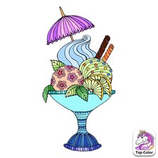 Схема вышивки «Коктейль 2»