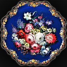 Схема вышивки «жостово1»