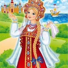 Схема вышивки «Царевна»