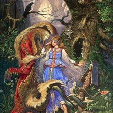 Схема вышивки «Сказка»