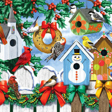 Схема вышивки «Новогодняя»