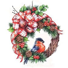 Схема вышивки «Новогодняя»