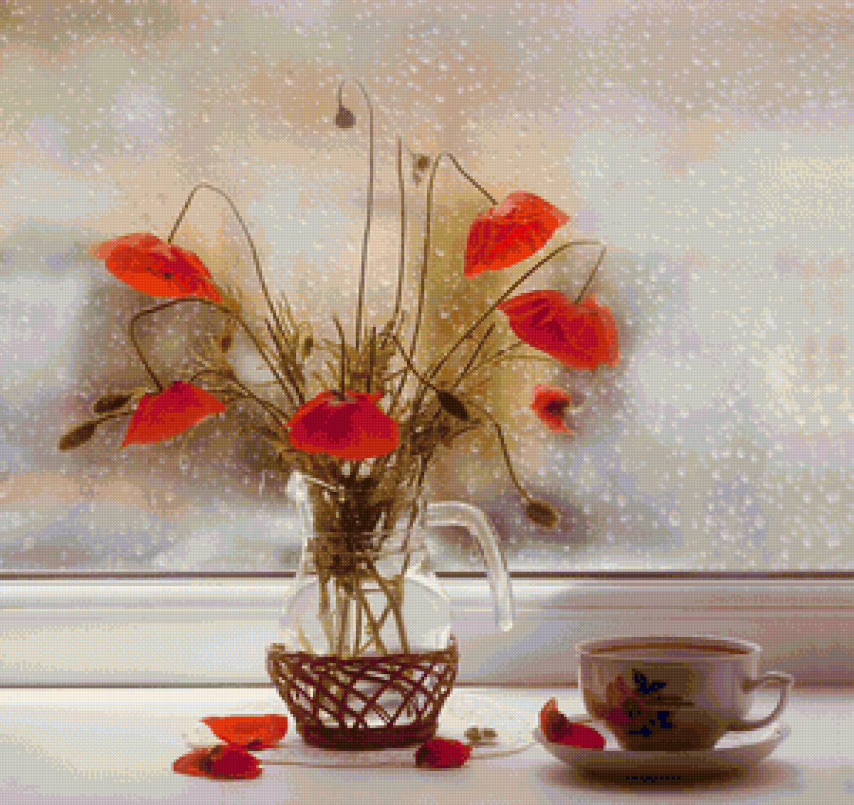 Дождь за окном - предпросмотр