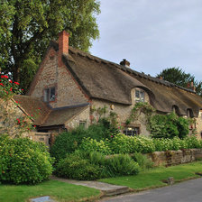 Схема вышивки «тихая английская деревня»