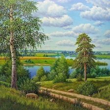 Схема вышивки «Природа»