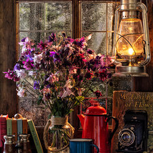 Схема вышивки «Зимний вечер»