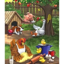 Схема вышивки «Детская»