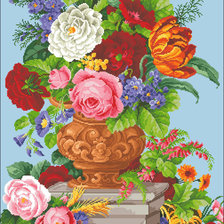 Схема вышивки «Букет»