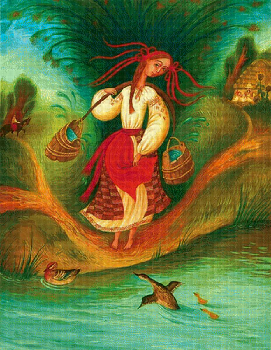 Сказка - иллюстрация, сказка - предпросмотр