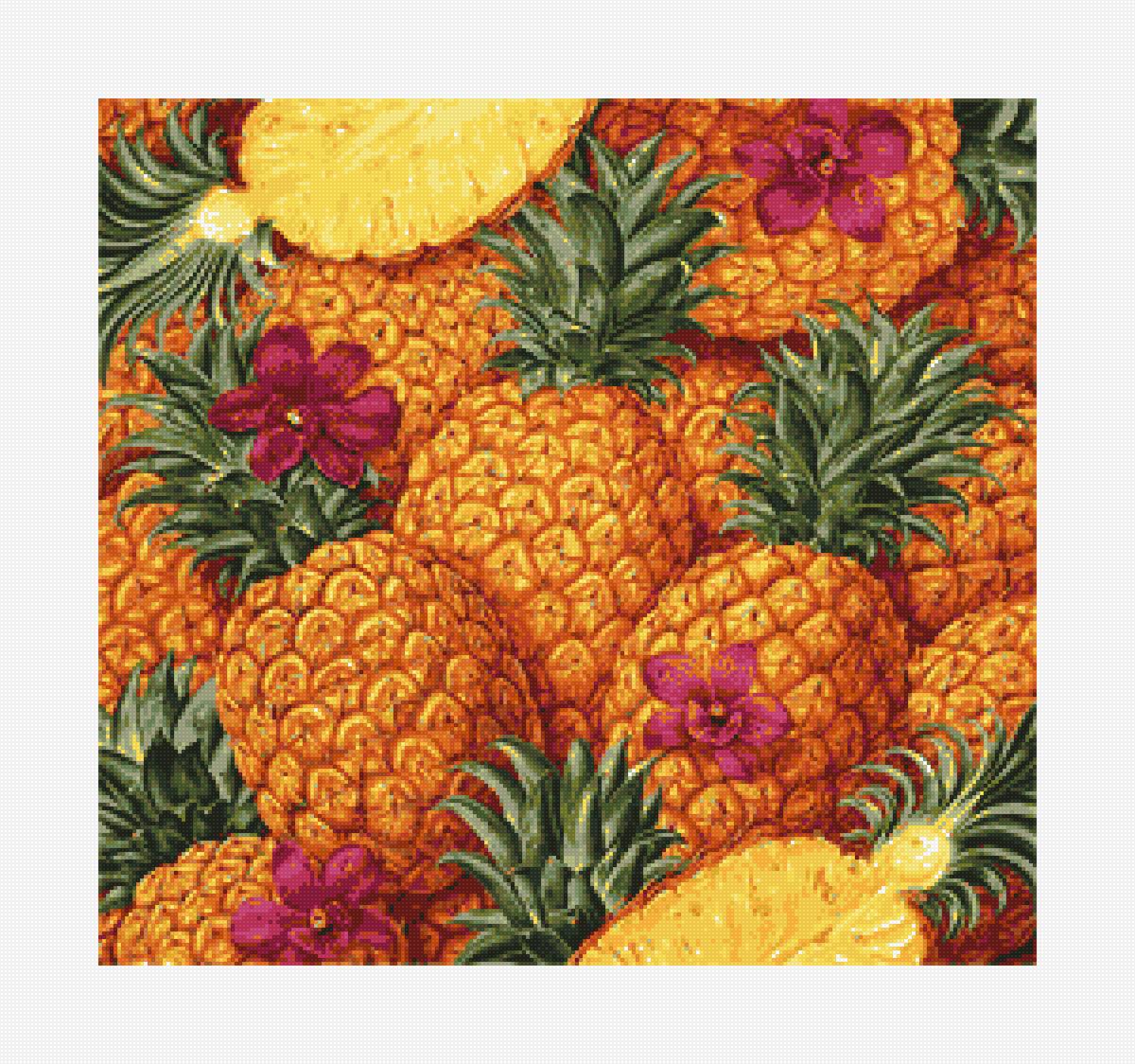 Ананасы - фрукты, ягоды - предпросмотр