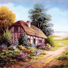 Схема вышивки «ранчо»