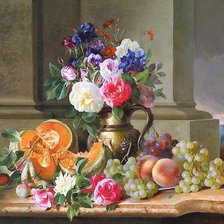 Схема вышивки «натюрморт»