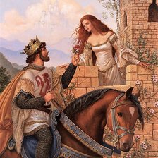 Схема вышивки «Роза в подарок»