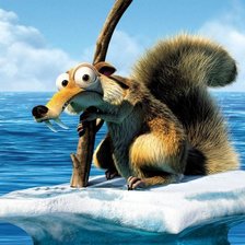 Схема вышивки «ледниковый период»