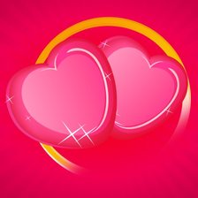 Схема вышивки «Валентинка»