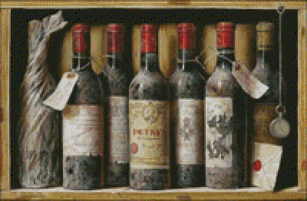 bottiglie impolverate - vino - предпросмотр