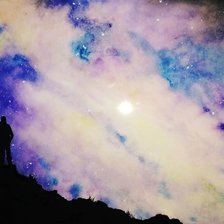 Схема вышивки «Космос»