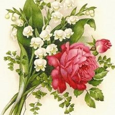 Схема вышивки «Букетик»