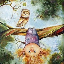 Схема вышивки «ангелочек 1»