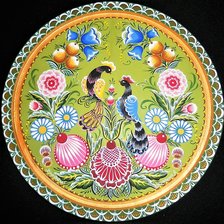 Схема вышивки «роспись по дереву»