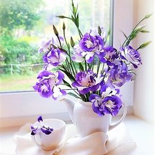 Схема вышивки «цветы»