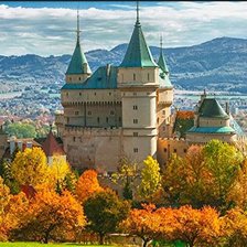 Схема вышивки «замок»