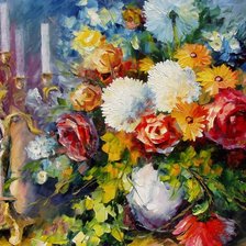 Схема вышивки «цветы»