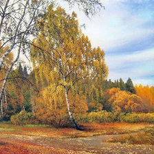 Схема вышивки «Худ. Былич А.Л. ГРИБНАЯ ПОРА»