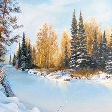 Схема вышивки «Худ. Былич А.Л. МОРОЗ И ...)»