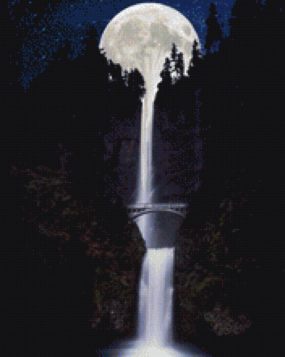 Тающая луна - предпросмотр